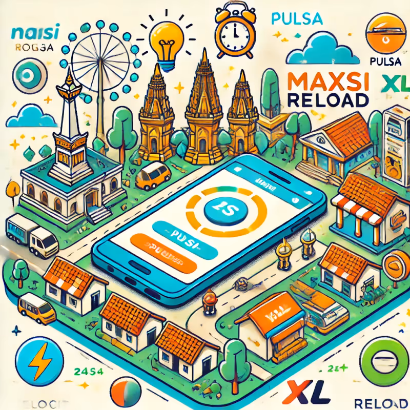 Tempat Kulakan Pulsa di Jogja: MAXsi Reload sebagai Pilihan Terbaik