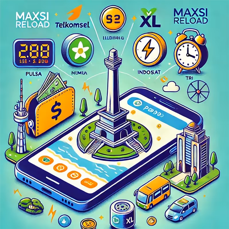 Kulakan Pulsa Murah di Kediri Ya Ke MAXsi Reload